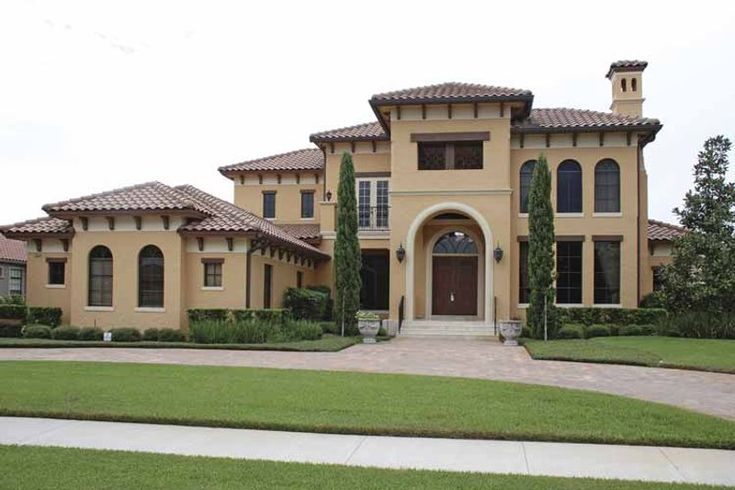 8 Mansion Decor Ideas That Scream Luxury 4 Mediterranean Style House Plan 5 Beds 4 5 Baths 5921 Sq Ft Plan 1019 8