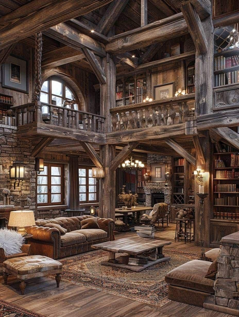9 Ways to Decorate Your Cabin Living Room with Natural Elements 1 image 54
