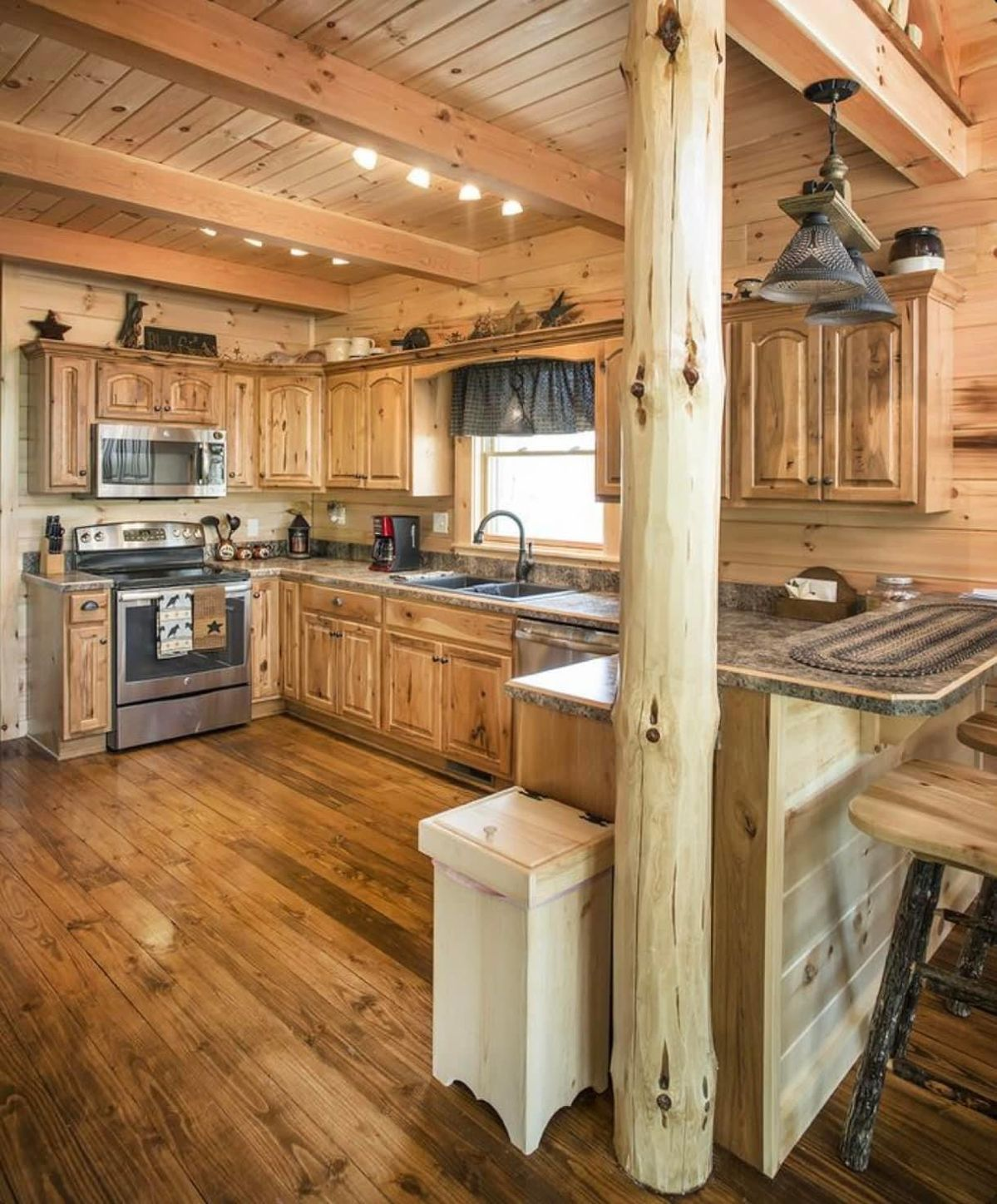 9 Modern Cabin Kitchen Designs with Rustic Charm 1 image 63