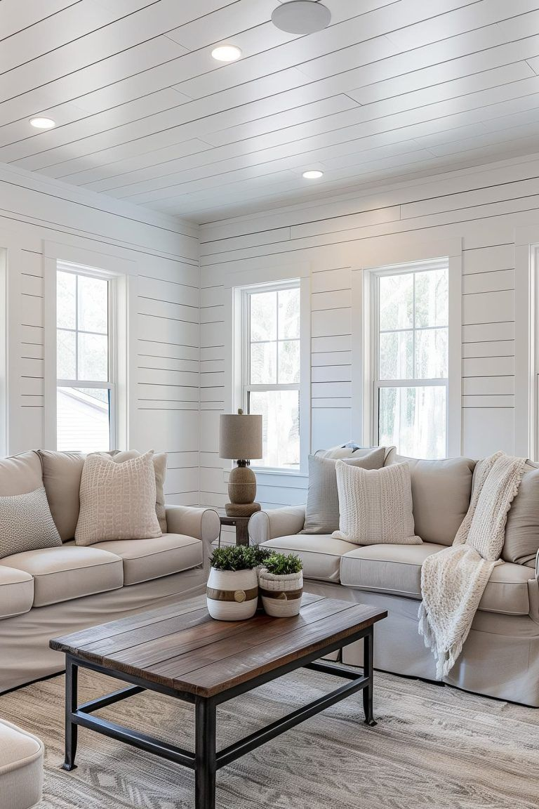 Create a Room Focal Point With Beadboard 9 Modern-Vintage Mix Ideas 9 image 47