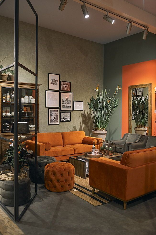 9 Olive Green and Rust Living Room Designs for Rustic Elegance 3 image 11