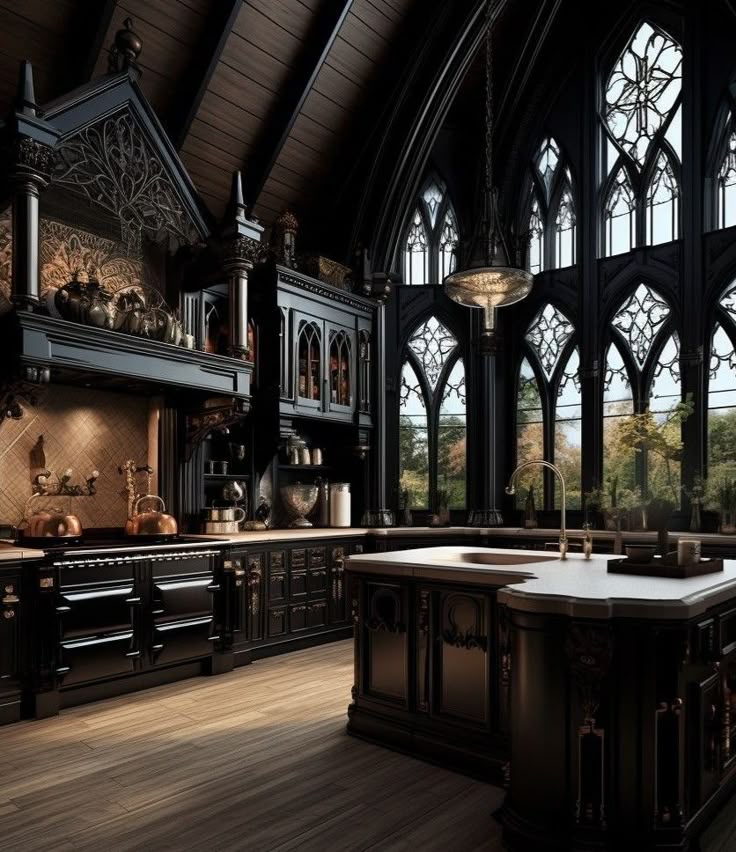 8 Dark Kitchen Inspirations for a Moody Makeover – Joyful Home Makers