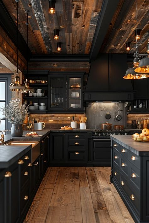 8 Dark Kitchen Inspirations for a Moody Makeover 1 image 31