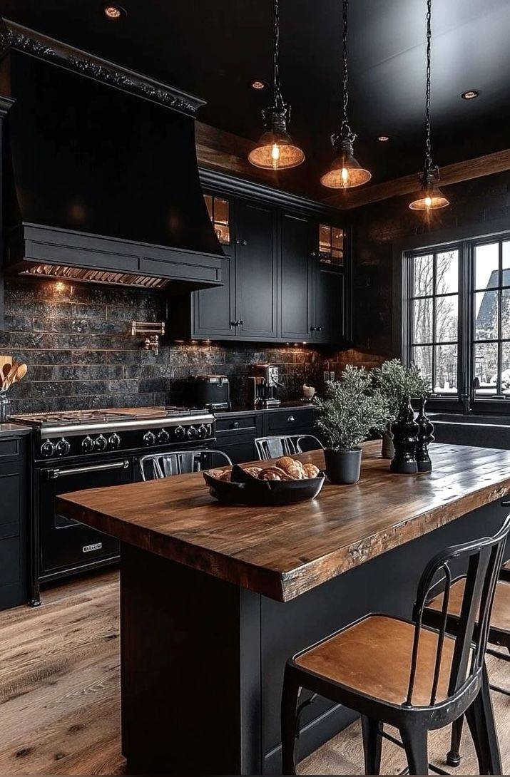 8 Dark Kitchen Inspirations for a Moody Makeover 2 image 32